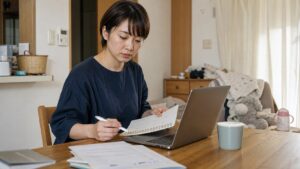育休中の転職時期と家族の予定を確認する親