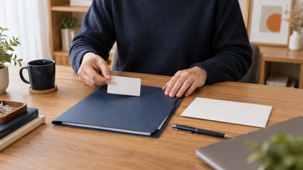 転職先へ提出する本人確認書類を安全に整理する